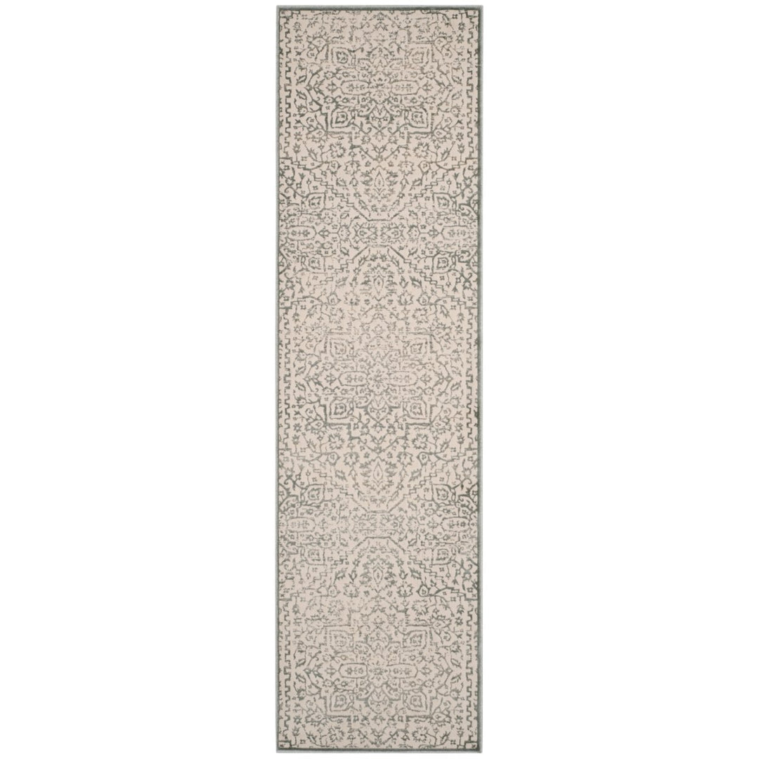 SAFAVIEH Noble NBL691-7680 Light Blue / Ivory Rug Image 1