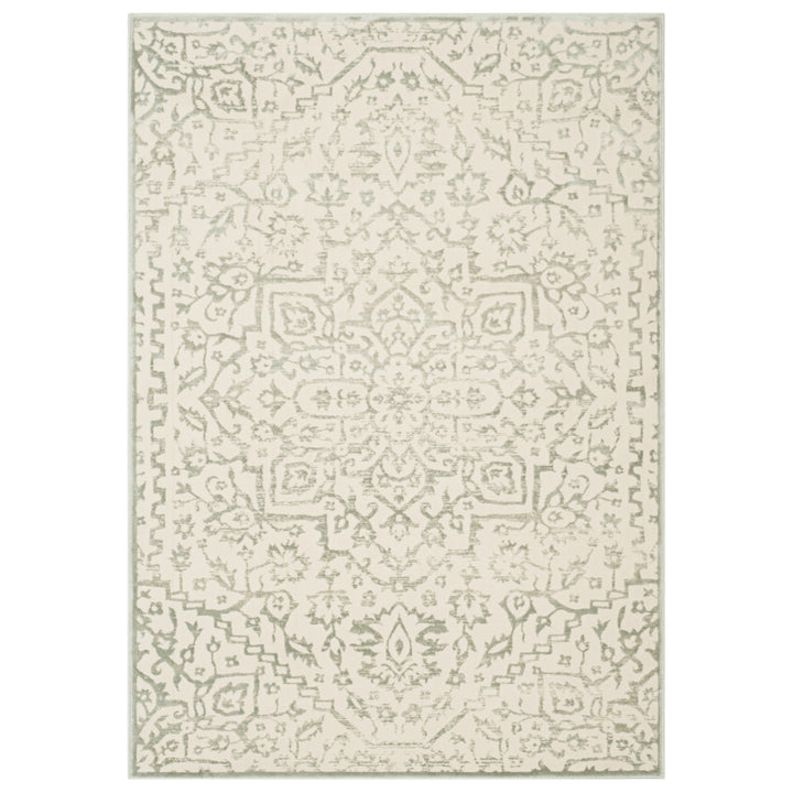 SAFAVIEH Noble NBL691-7680 Light Blue / Ivory Rug Image 5