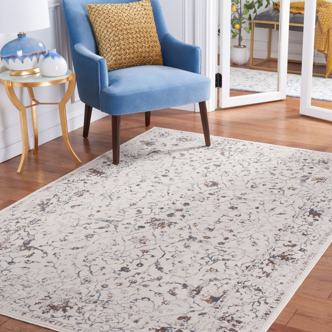 SAFAVIEH Noble Collection NBL771-7770 Multi / Beige Rug Image 1