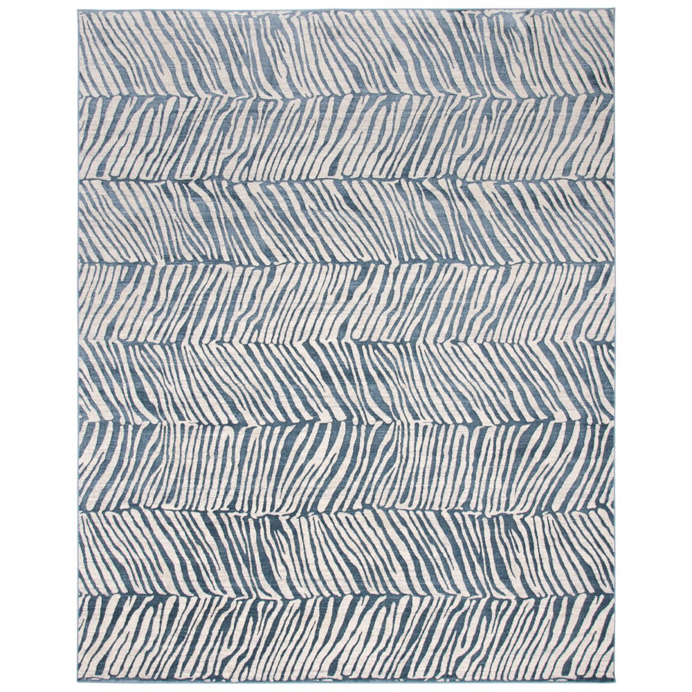 SAFAVIEH Noble Collection NBL764-7230 Light Blue/Grey Rug Image 2