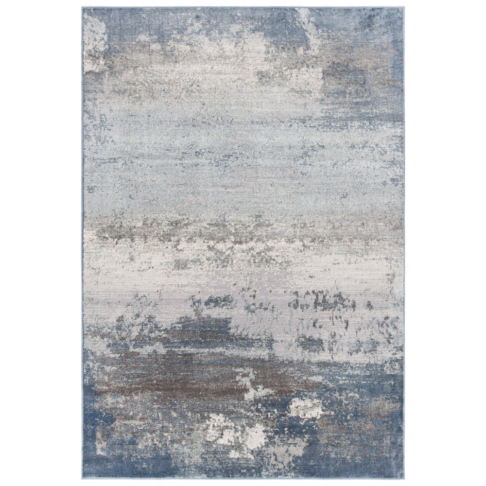 SAFAVIEH Noble Collection NBL773-7230 Light Blue/Grey Rug Image 2