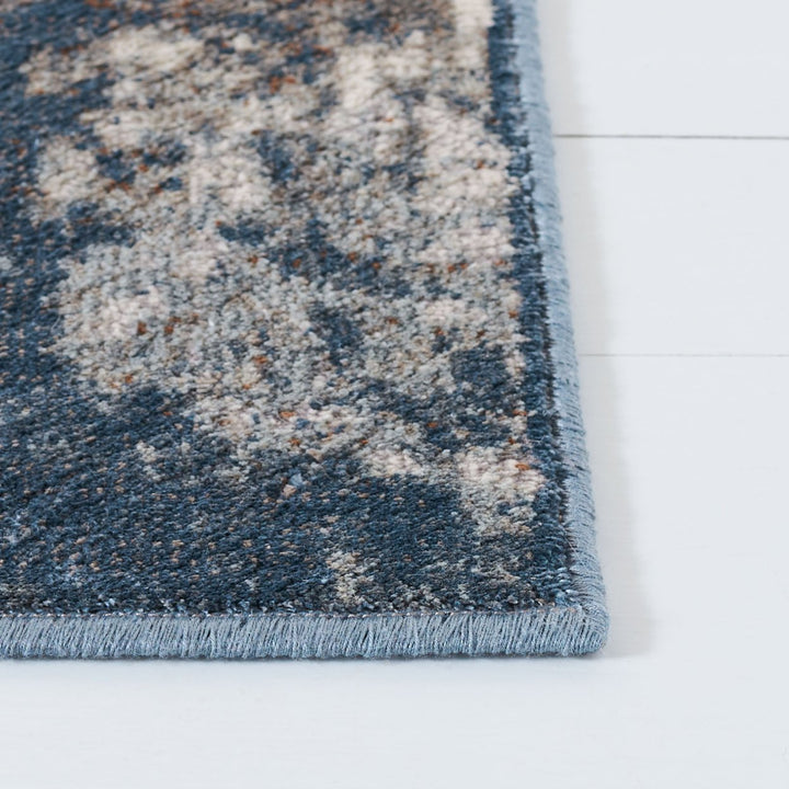 SAFAVIEH Noble Collection NBL773-7230 Light Blue/Grey Rug Image 3