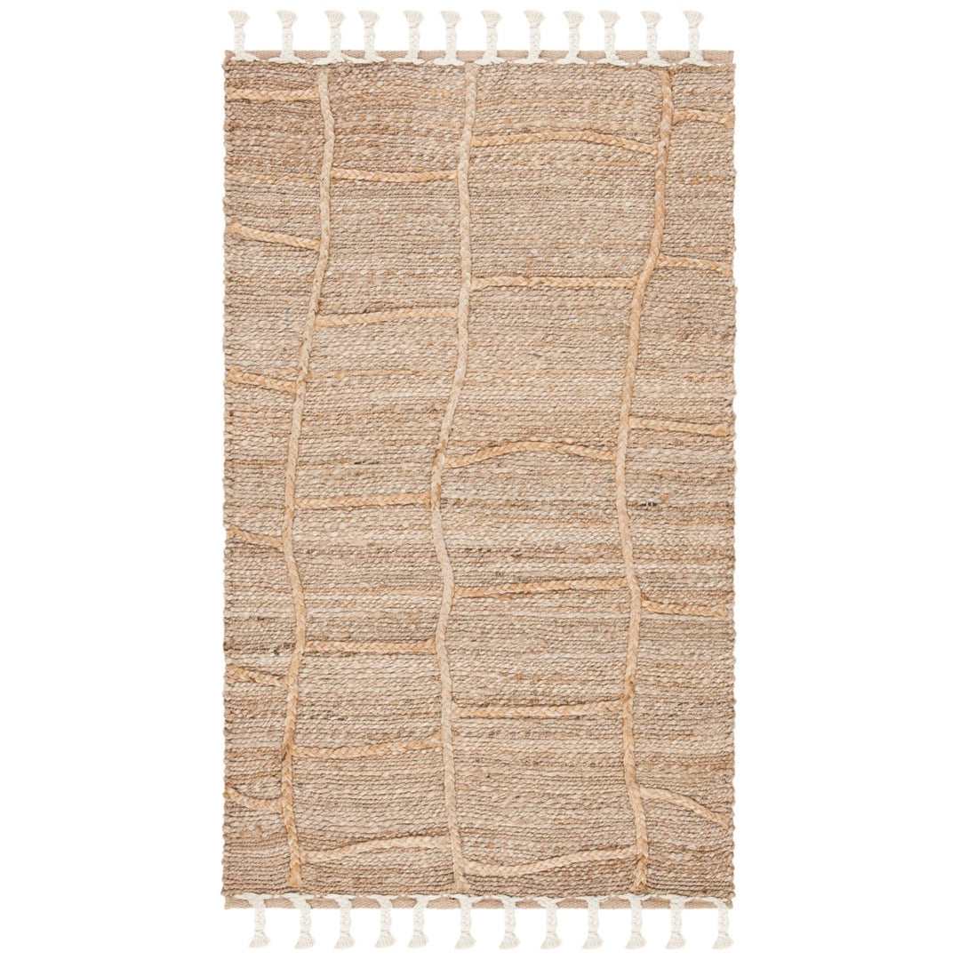 SAFAVIEH Natural Fiber NF105B Handwoven Natural Rug Image 1