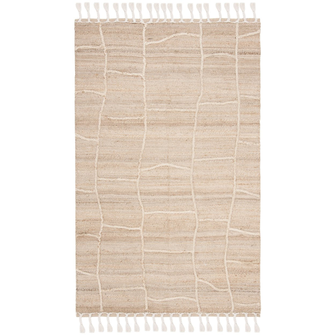 SAFAVIEH Natural Fiber NF105B Handwoven Natural Rug Image 1