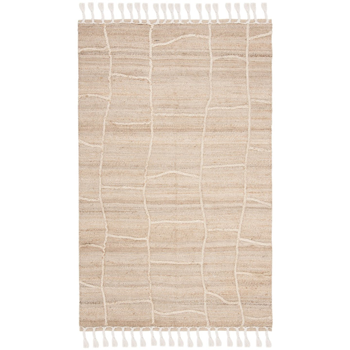 SAFAVIEH Natural Fiber NF105B Handwoven Natural Rug Image 1