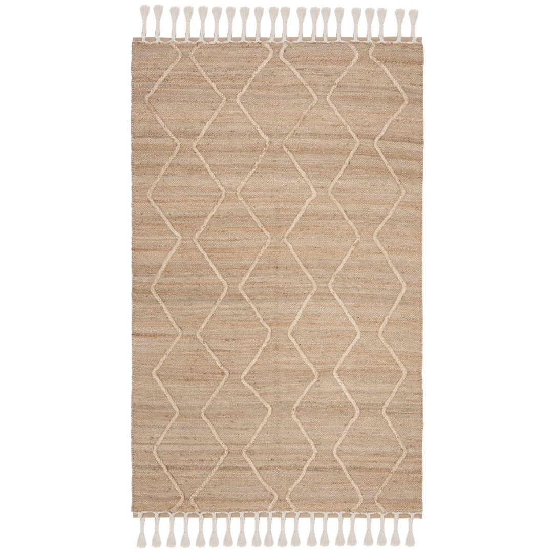 SAFAVIEH Natural Fiber NF108B Handwoven Natural Rug Image 1