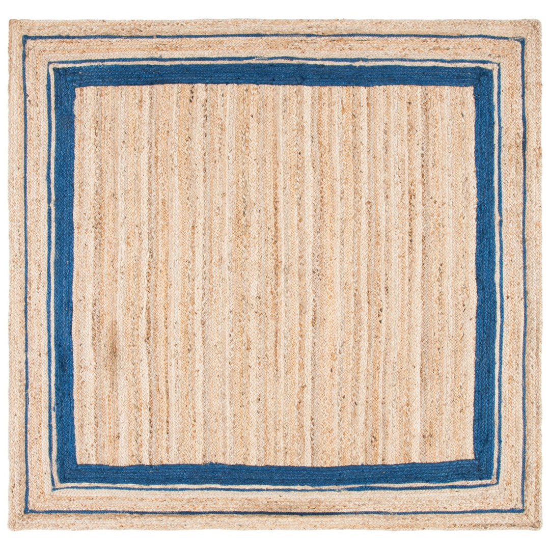 SAFAVIEH Natural Fiber NF109N Navy / Natural Rug Image 1