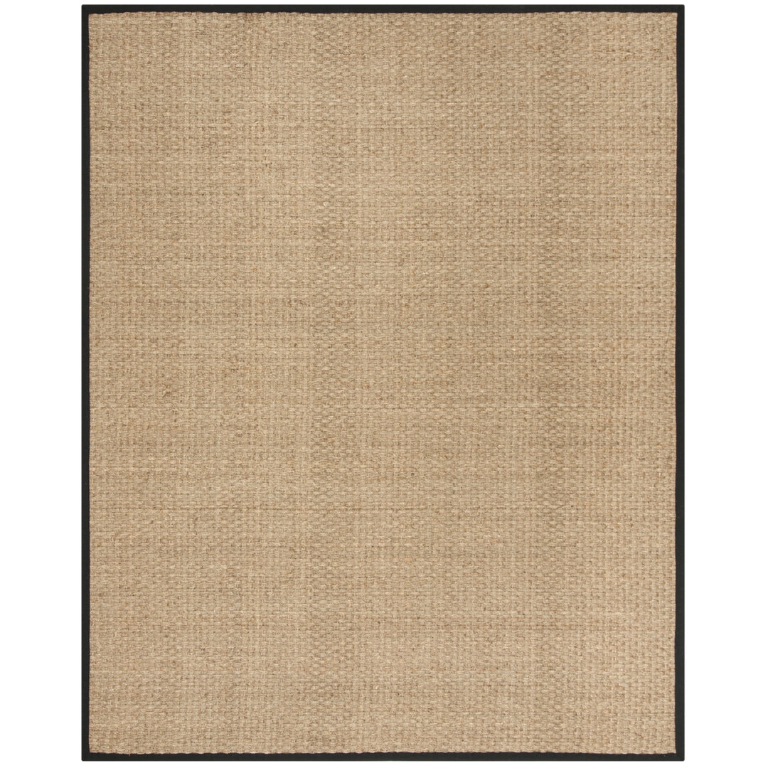 SAFAVIEH Natural Fiber NF114C Natural / Black Rug Image 2