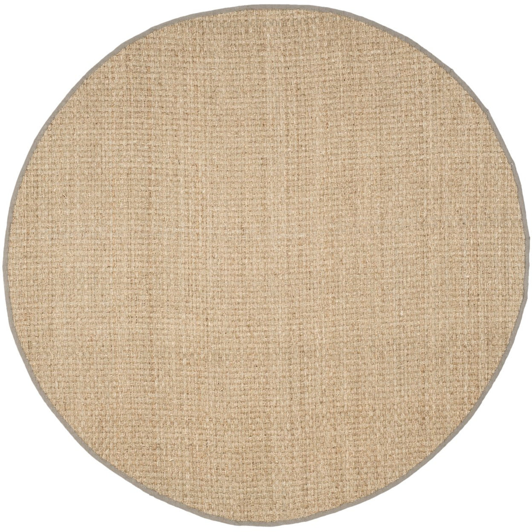 SAFAVIEH Natural Fiber NF114P Natural / Grey Rug Image 3