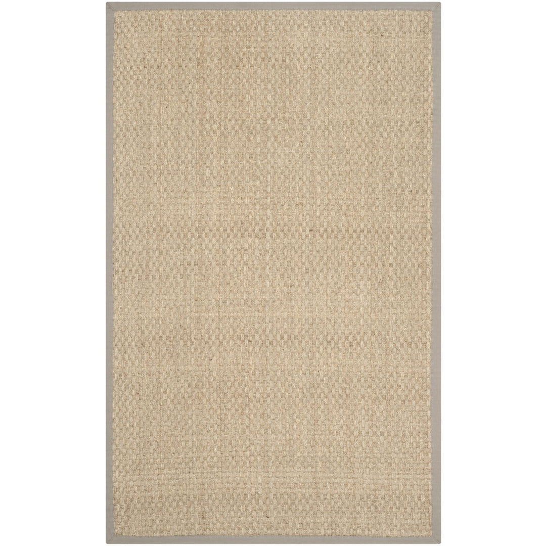 SAFAVIEH Natural Fiber NF114P Natural / Grey Rug Image 7