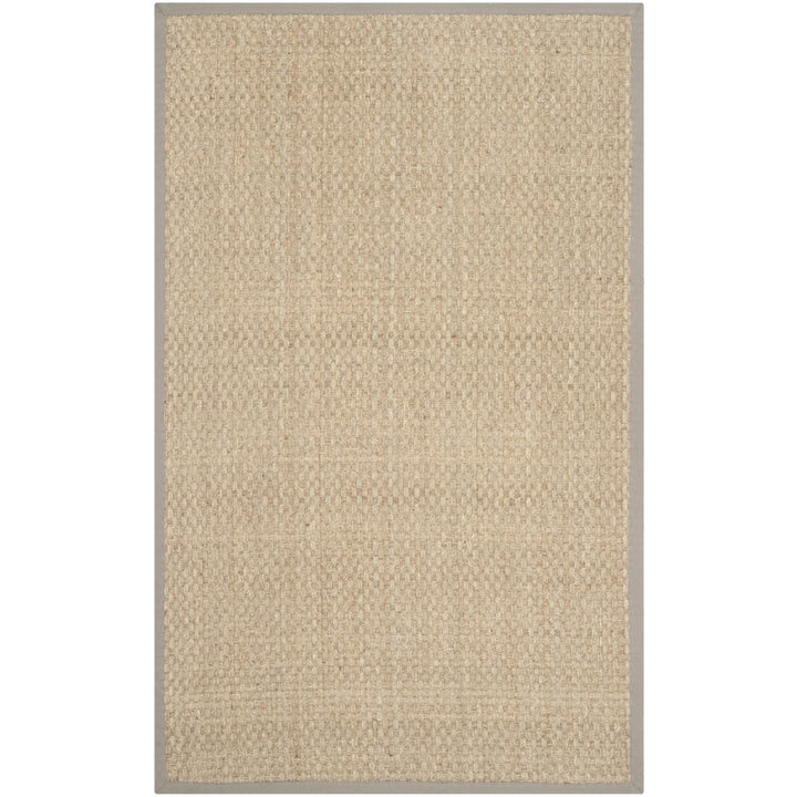 SAFAVIEH Natural Fiber NF114P Natural / Grey Rug Image 7