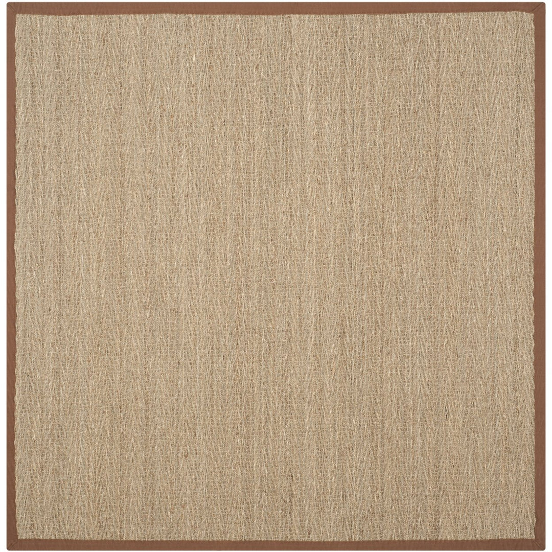 SAFAVIEH Natural Fiber NF115B Natural / Brown Rug Image 7