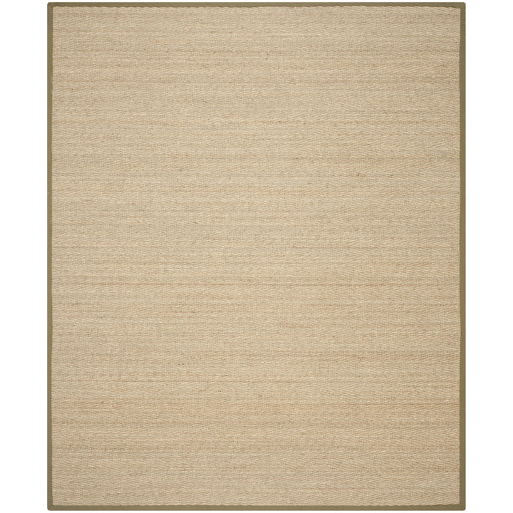 SAFAVIEH Natural Fiber NF115G Natural / Olive Rug Image 1