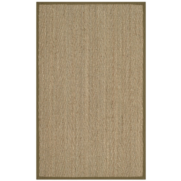 SAFAVIEH Natural Fiber NF115G Natural / Olive Rug Image 3