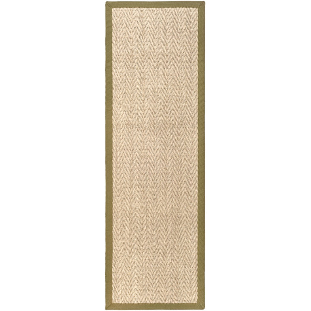 SAFAVIEH Natural Fiber NF115G Natural / Olive Rug Image 4