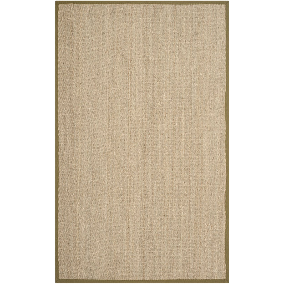 SAFAVIEH Natural Fiber NF115G Natural / Olive Rug Image 7