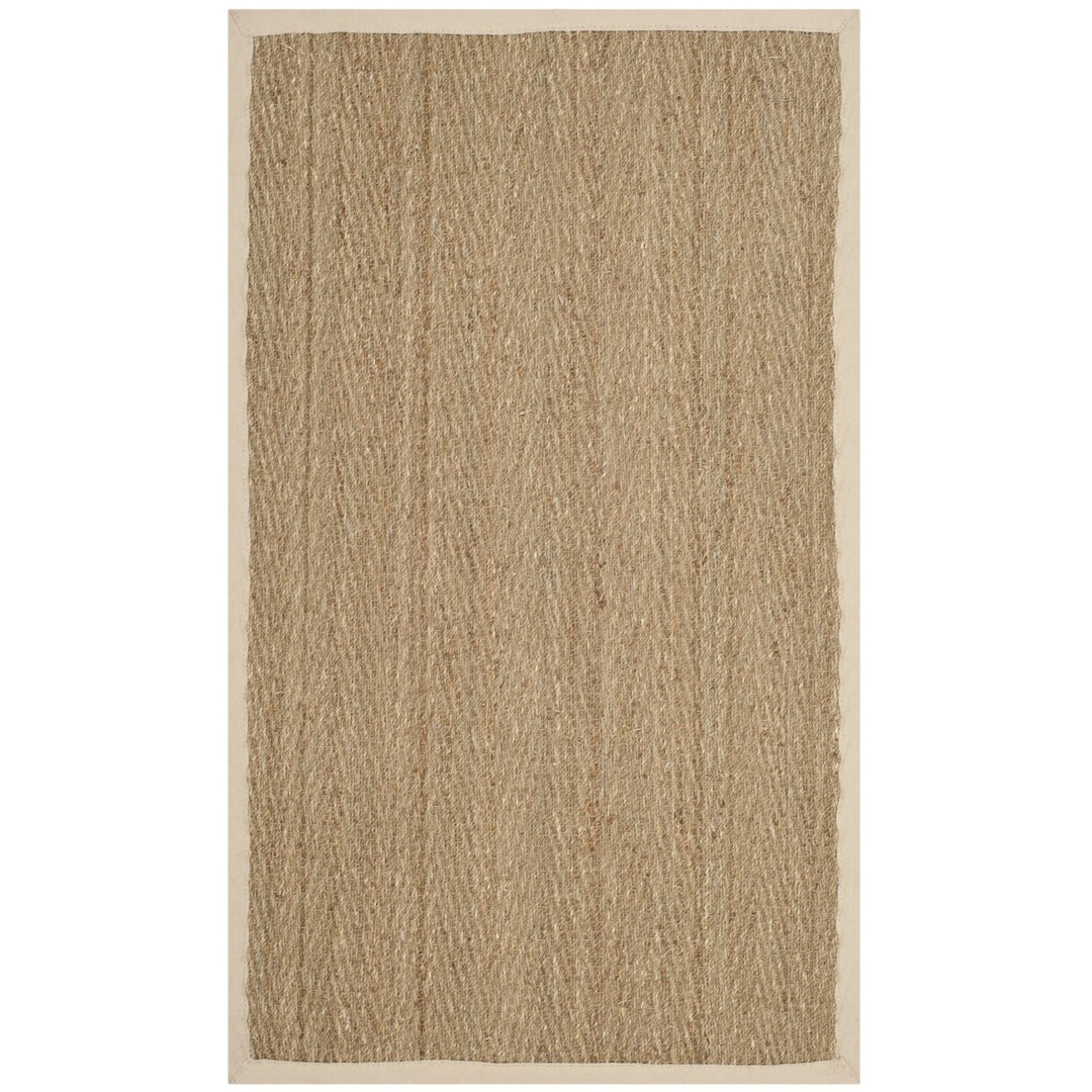 SAFAVIEH Natural Fiber NF115J Natural / Ivory Rug Image 1