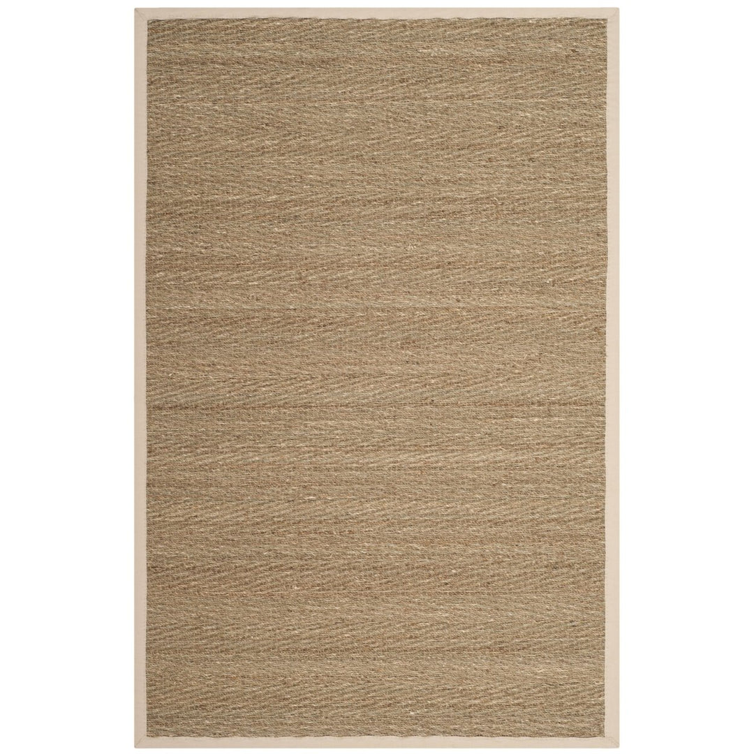 SAFAVIEH Natural Fiber NF115J Natural / Ivory Rug Image 1