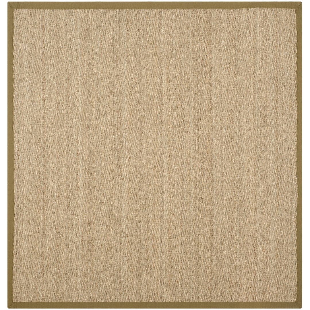 SAFAVIEH Natural Fiber NF115G Natural / Olive Rug Image 1