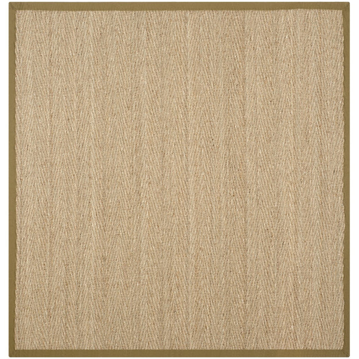 SAFAVIEH Natural Fiber NF115G Natural / Olive Rug Image 1