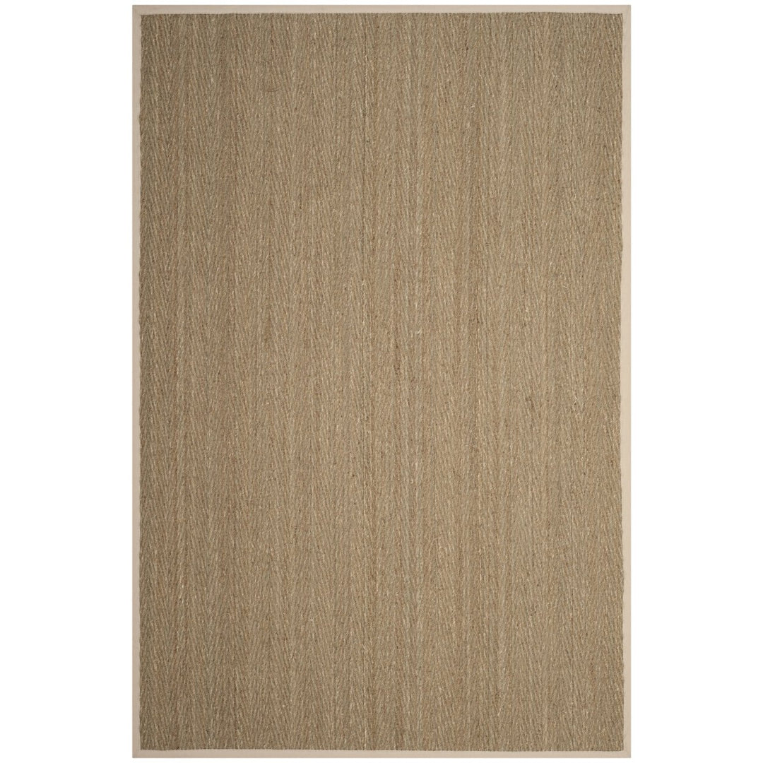 SAFAVIEH Natural Fiber NF115J Natural / Ivory Rug Image 1