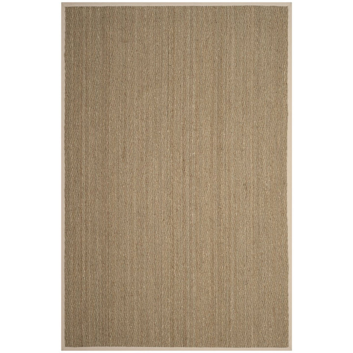 SAFAVIEH Natural Fiber NF115J Natural / Ivory Rug Image 1