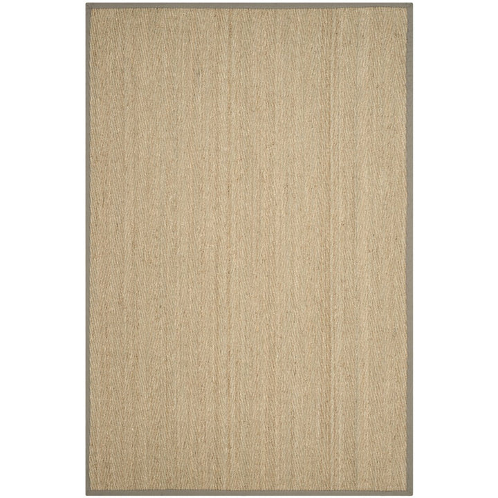 SAFAVIEH Natural Fiber NF115P Natural / Grey Rug Image 8