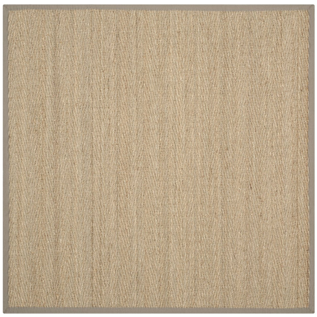 SAFAVIEH Natural Fiber NF115P Natural / Grey Rug Image 10