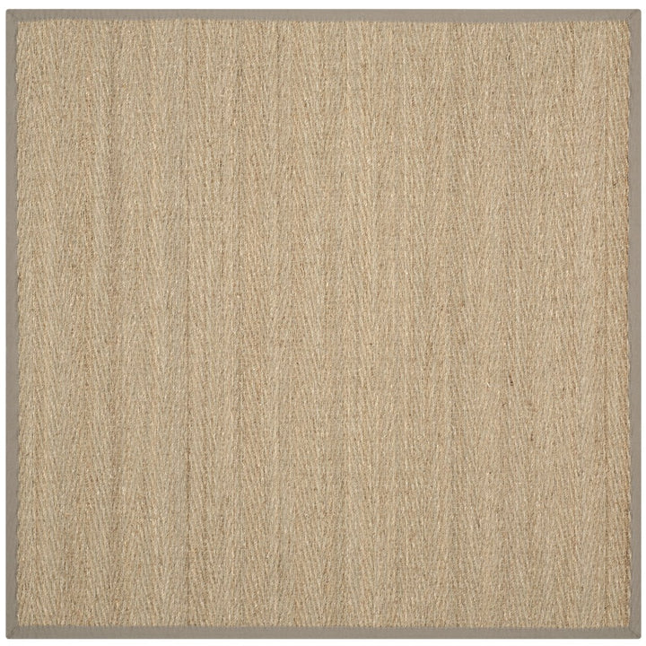 SAFAVIEH Natural Fiber NF115P Natural / Grey Rug Image 10