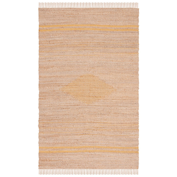 SAFAVIEH Natural Fiber NF121D Gold / Natural Rug Image 1