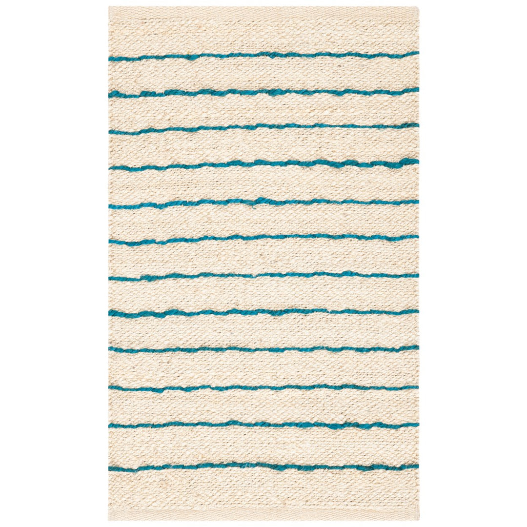 SAFAVIEH Natural Fiber NF122M Blue / Natural Rug Image 2