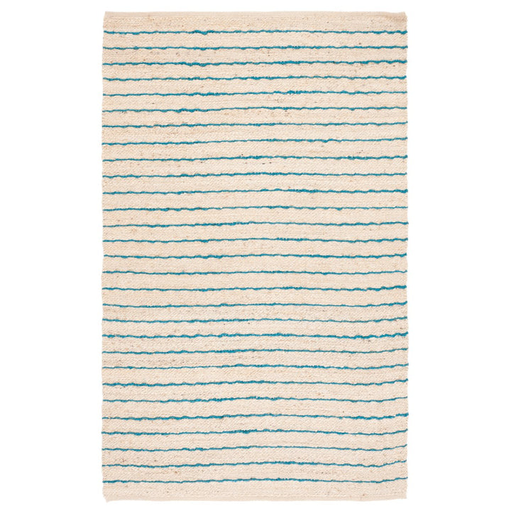 SAFAVIEH Natural Fiber NF122M Blue / Natural Rug Image 6