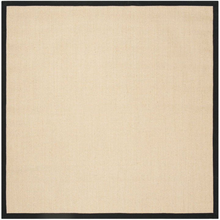 SAFAVIEH Natural Fiber Collection NF131A Beige/Black Rug Image 1