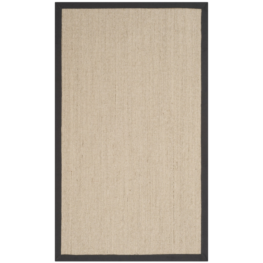 SAFAVIEH Natural Fiber NF131B Natural /Dark Grey Rug Image 8