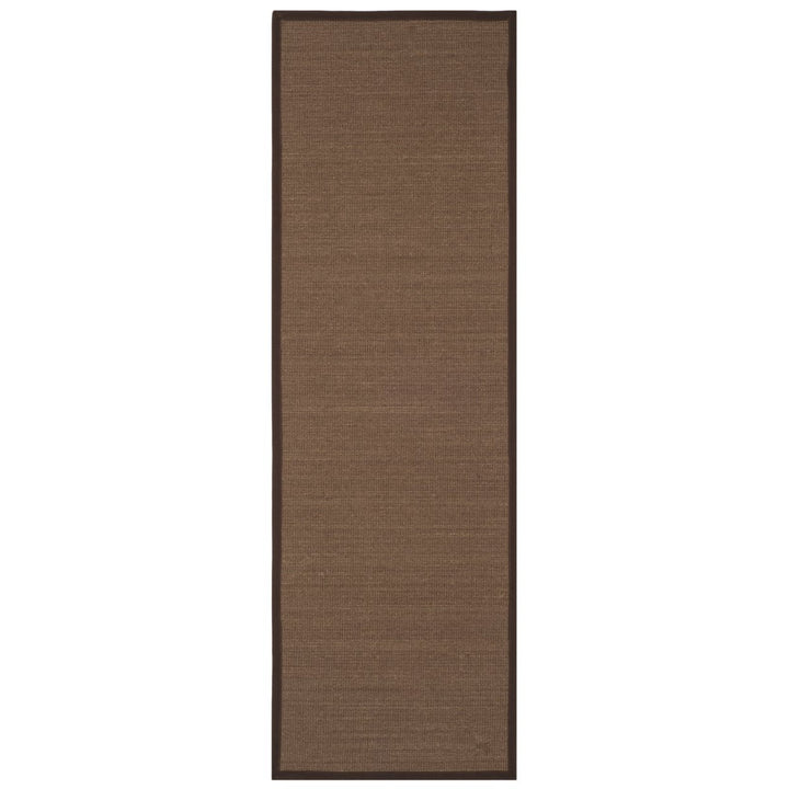 SAFAVIEH Natural Fiber Collection NF131C Brown/Brown Rug Image 1