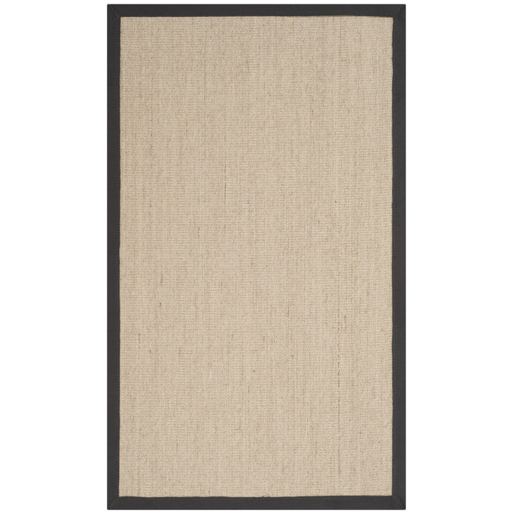 SAFAVIEH Natural Fiber NF131B Natural /Dark Grey Rug Image 10