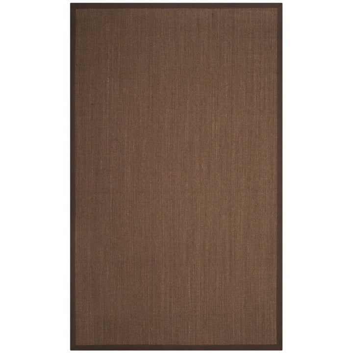 SAFAVIEH Natural Fiber Collection NF131C Brown/Brown Rug Image 6