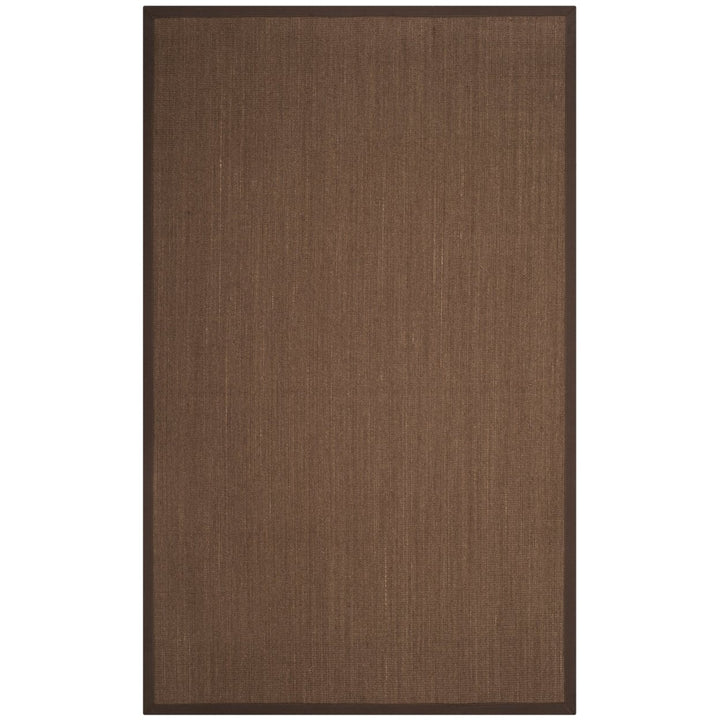 SAFAVIEH Natural Fiber Collection NF131C Brown/Brown Rug Image 1