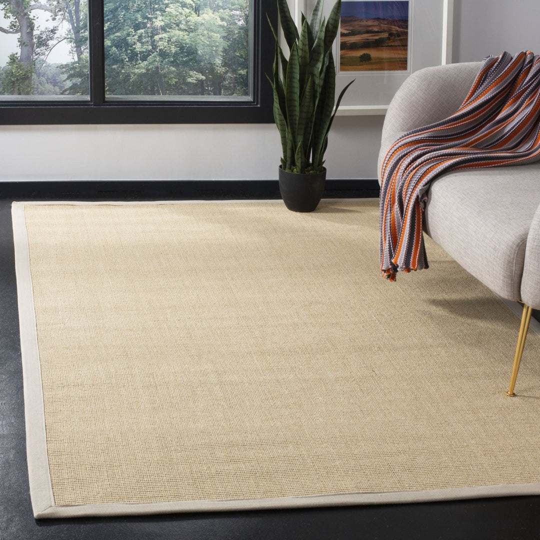 SAFAVIEH Natural Fiber NF131K Natural / Ivory Rug Image 1