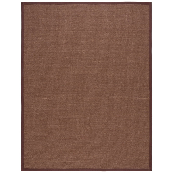 SAFAVIEH Natural Fiber Collection NF131C Brown/Brown Rug Image 1