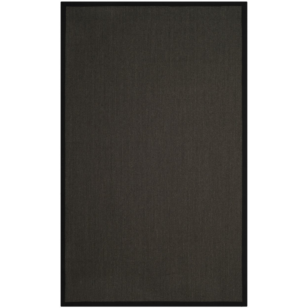 SAFAVIEH Natural Fiber NF131D Anthracite / Black Rug Image 9