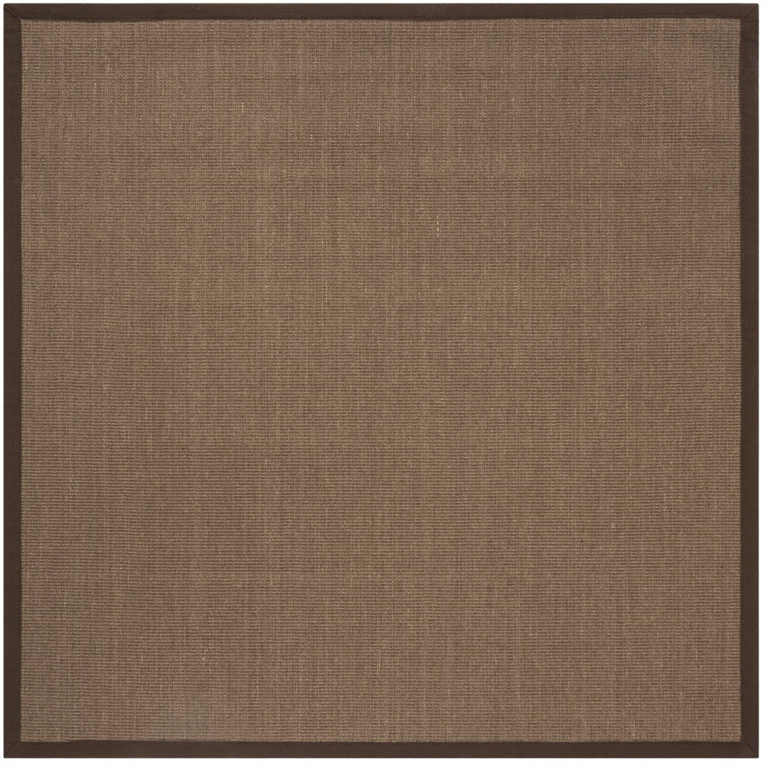 SAFAVIEH Natural Fiber Collection NF131C Brown/Brown Rug Image 9