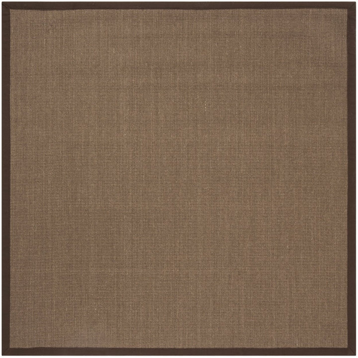 SAFAVIEH Natural Fiber Collection NF131C Brown/Brown Rug Image 9