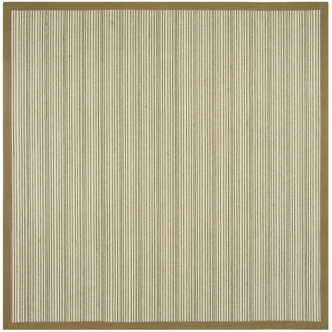 SAFAVIEH Natural Fiber Collection NF132A Multi/Green Rug Image 6