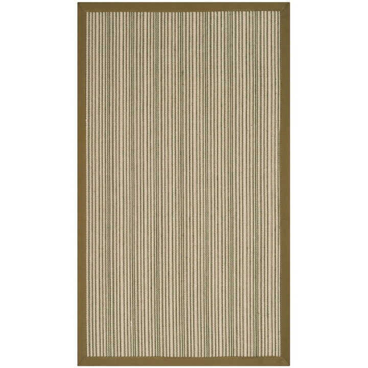 SAFAVIEH Natural Fiber Collection NF132A Multi/Green Rug Image 8