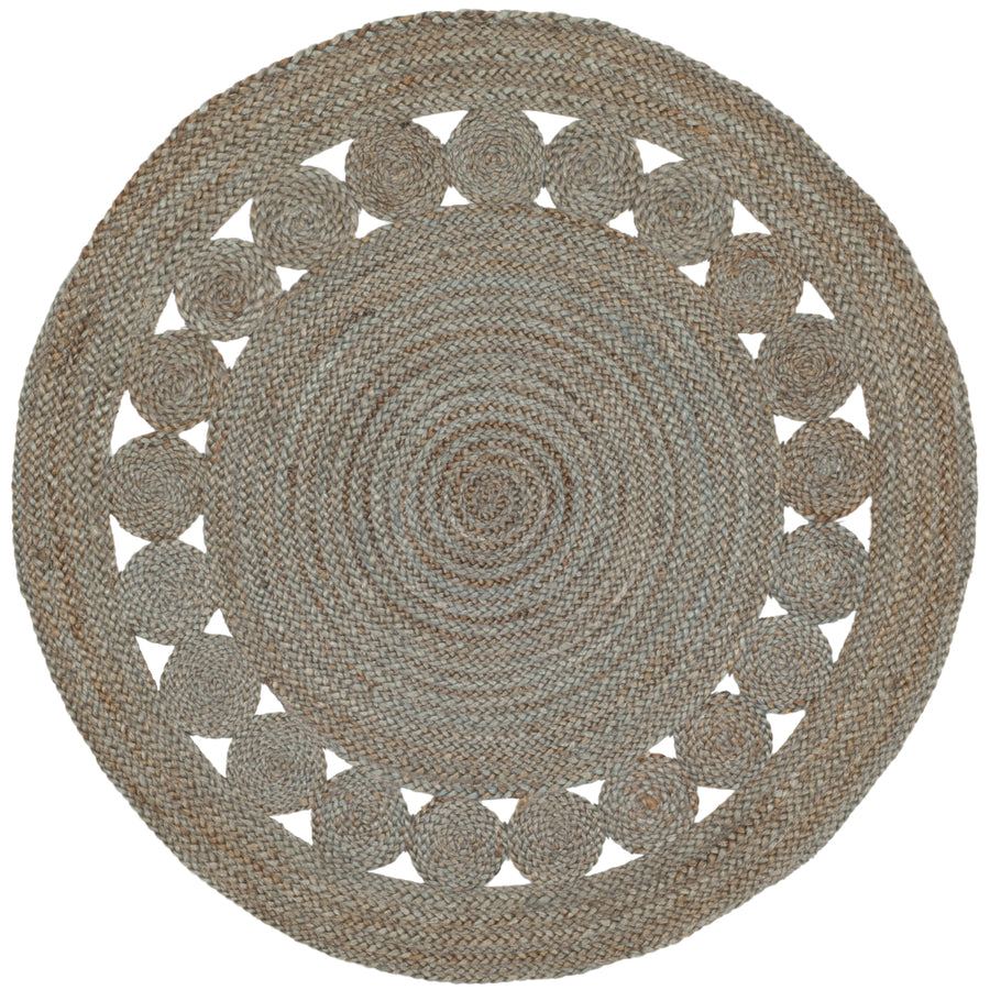 SAFAVIEH Natural Fiber NF364C Handwoven Grey Rug Image 1