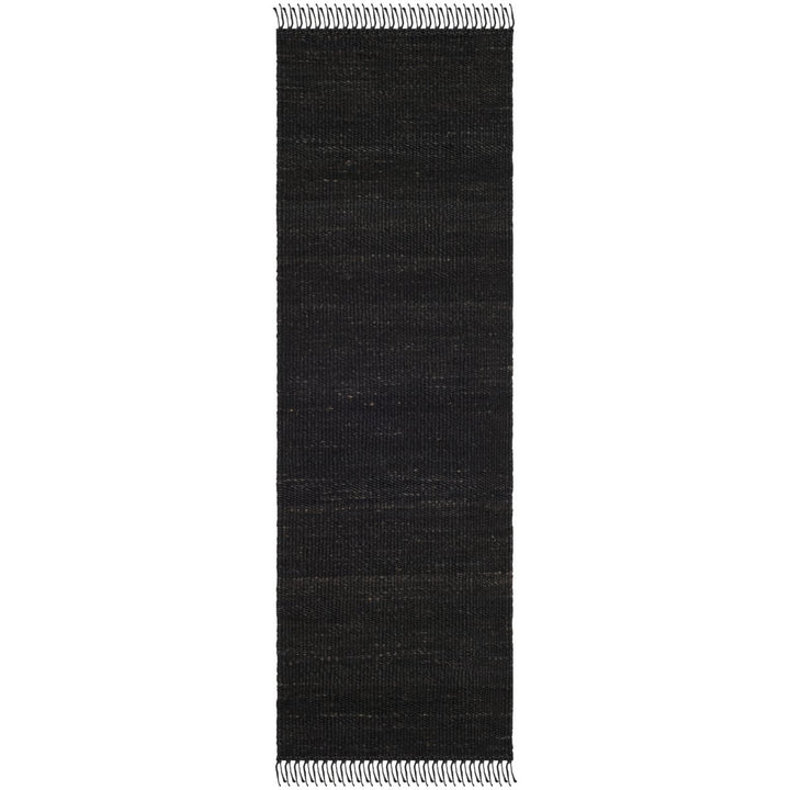 SAFAVIEH Natural Fiber NF368D Handwoven Black Rug Image 1