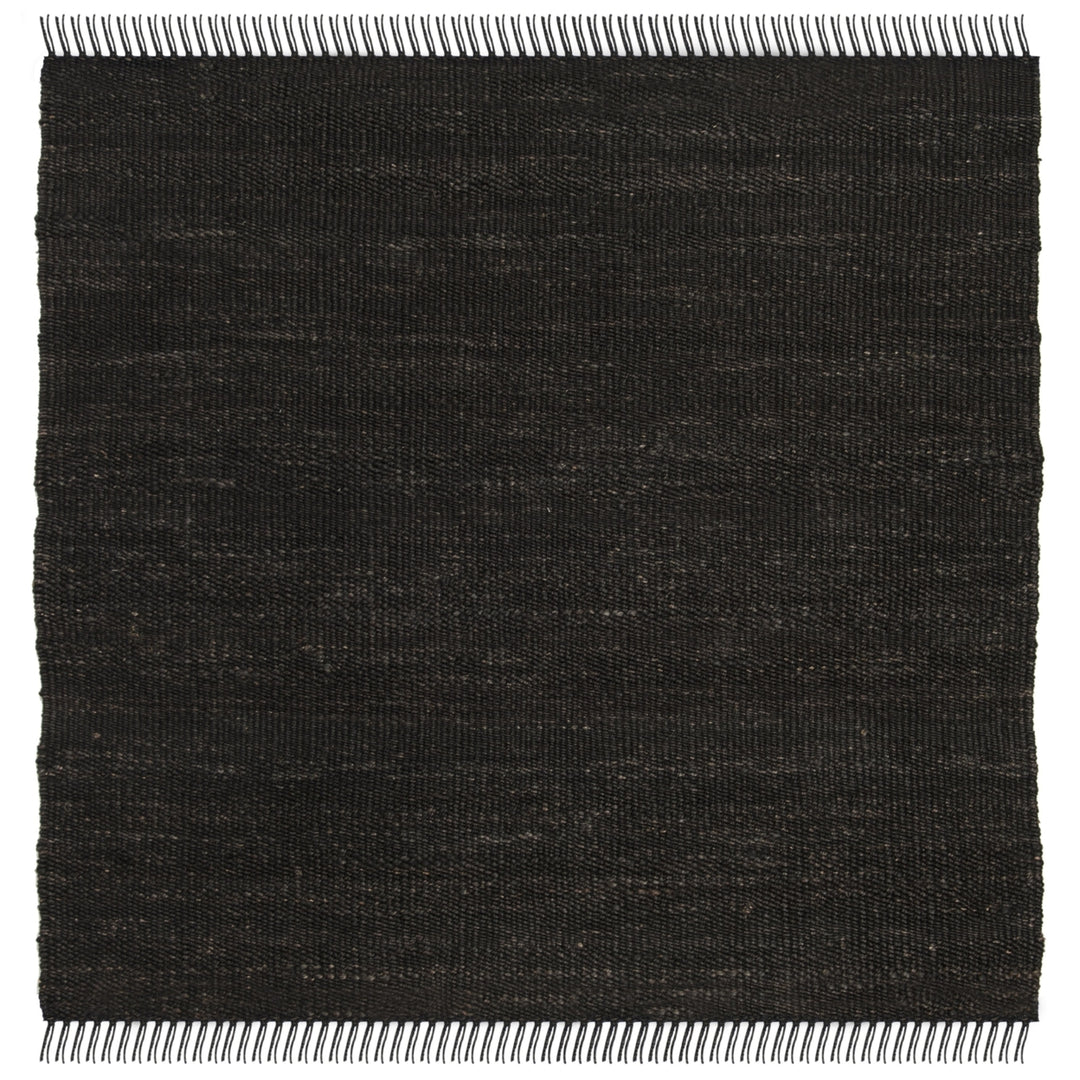 SAFAVIEH Natural Fiber NF368D Handwoven Black Rug Image 6