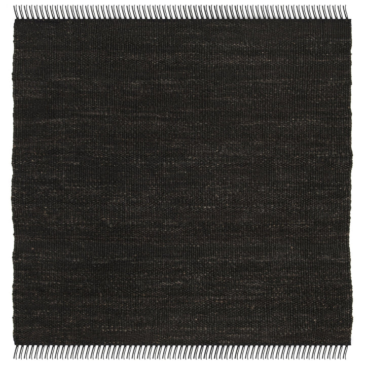 SAFAVIEH Natural Fiber NF368D Handwoven Black Rug Image 6