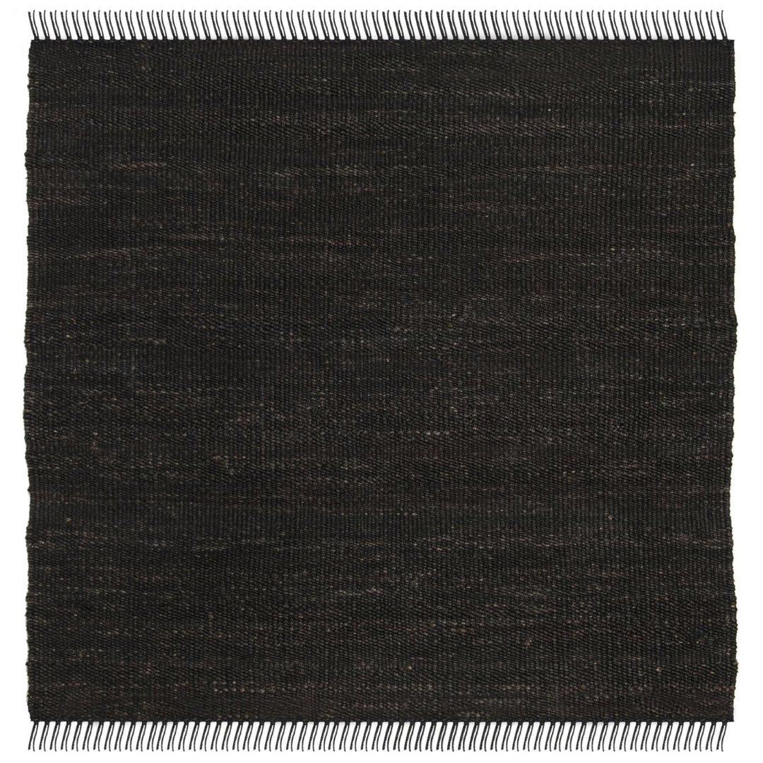 SAFAVIEH Natural Fiber NF368D Handwoven Black Rug Image 1